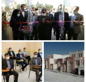 افتتاح مدرسه ۱۸ کلاسه فاطمیه پارسیان با حضور استاندار هرمزگان