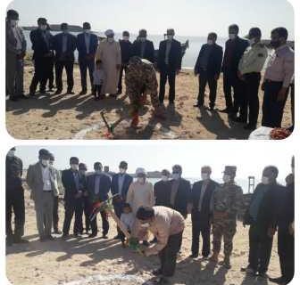 آغاز عملیات اجرایی پروژه رمپ بتنی حوضچه شناورهای صیادان ابوموسی