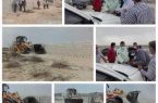 رفع تصرف ۴۰۰۰ مترمربع اراضی  دولتی به ارزش ۴ میلیارد ریال در روستای کردوا قشم