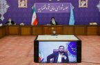 افتتاح ساختمان جدید شورای حل اختلاف رودان در ارتباط ویدئو کنفرانس با آیت اللّه رئیسی