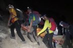 امدادرسانی به حادثه سقوط پاراگلایدر در ارتفاعات گنو