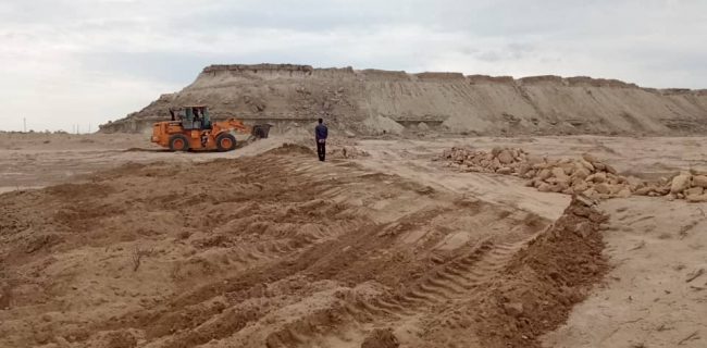 ۶٫۸ هزار مترمربع اراضی خالصه به ارزش ۶٫۸ میلیارد ریال در روستای مسن قشم رفع تصرف شد