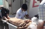 انتقال بیمار از جزیره لارک‌ به بیمارستان قشم با آمبولانس دریایی