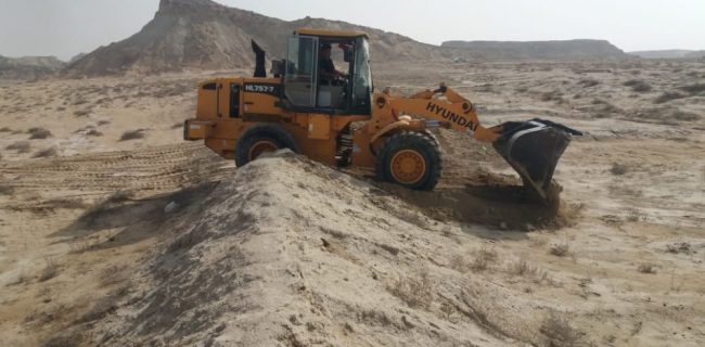 رفع تصرف بیش از ۶۵ هزار متر مربع از اراضی ملی و دولتی در جزیره قشم