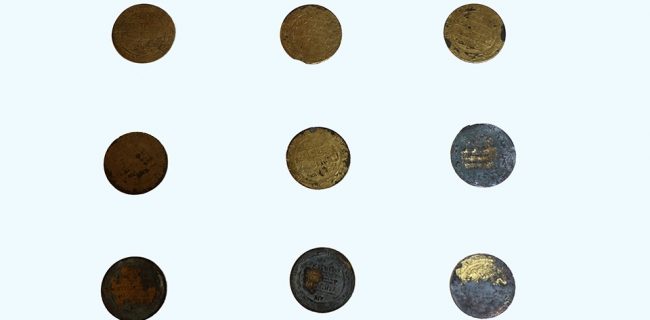کشف و ضبط ۹ سکه تاریخی در بندرعباس