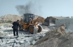 رفع تصرف بیش از ۵ هزار متر مربع از اراضی ملی و دولتی در جزیره قشم
