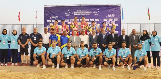 جایگاه سوم تور والیبال ساحلی آسیا به ایران تعلق گرفت