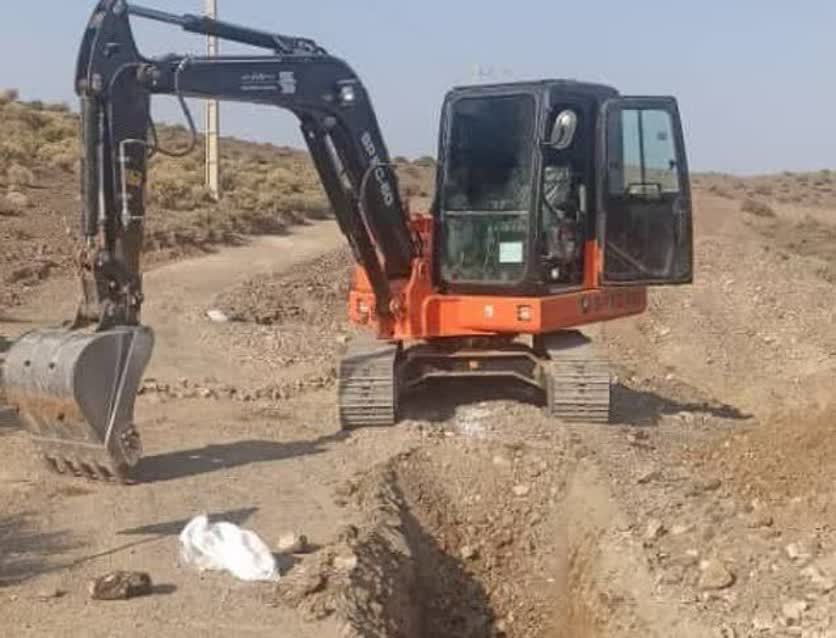پروژه آبرسانی به روستای حسن آباد بخش احمدی پایان یافت