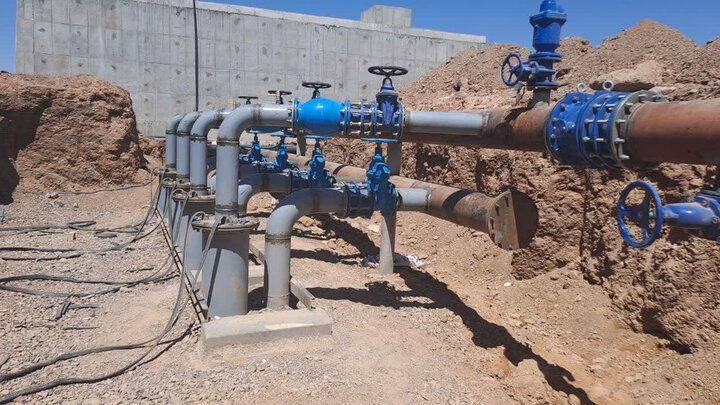 مخزن آب جدید برای آبرسانی به ۶ روستای پارسیان احداث شد