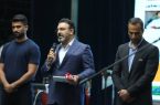 آتشنشان داوطلب از تهران در پی انفجار بندر شهید رجایی تقدیر شد