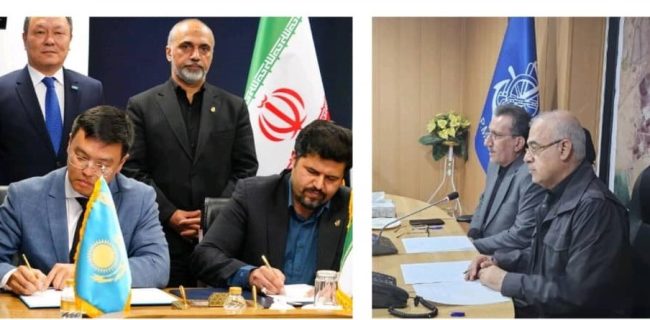 انعقاد تفاهم‌نامه سرمایه‌گذاری ایران و قزاقستان در بندر شهید رجایی علیرغم وقوع حادثه تلخ اخیر