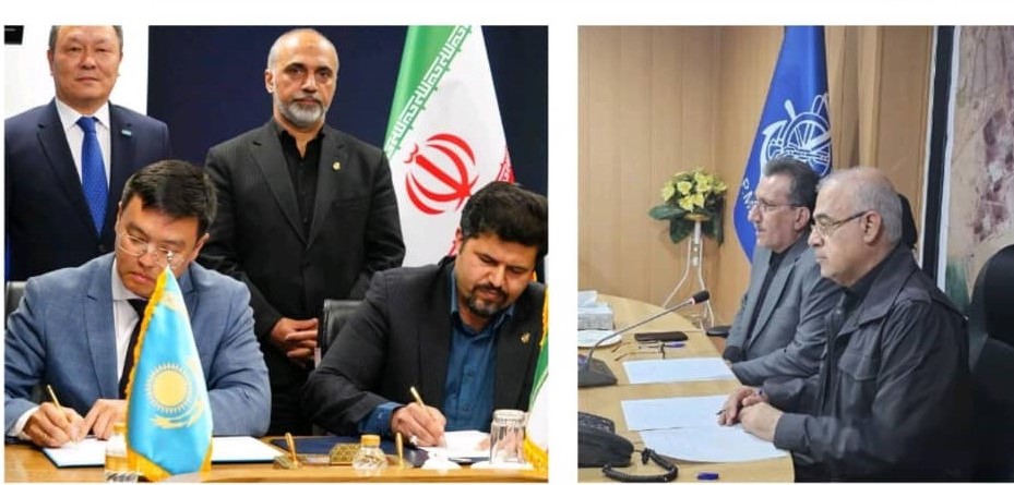 انعقاد تفاهم‌نامه سرمایه‌گذاری ایران و قزاقستان در بندر شهید رجایی علیرغم وقوع حادثه تلخ اخیر