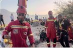 سقوط مردی در چاه ۶۰ متری در شهرفارغان