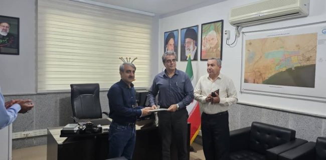 مدیر جدید امور آب و فاضلاب منطقه یک بندرعباس معرفی شد