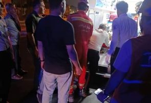 واژگونی خودرو پنج مصدوم بر جای گذاشت