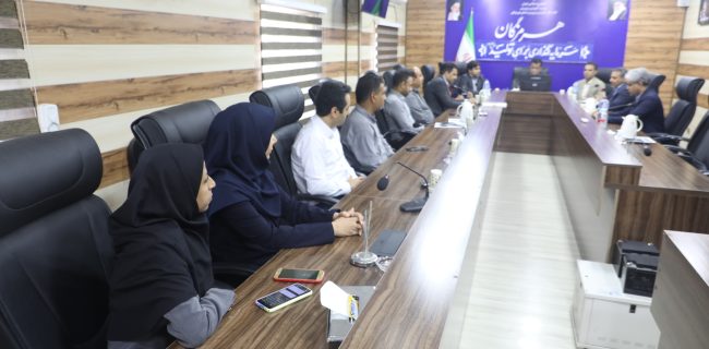برگزاری آیین تکریم و معارفه سرپرست اداره امور رفاهی و پشتیبانی آموزش و پرورش هرمزگان
