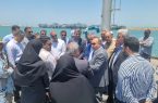 بازدید مدیر کل دفتر امور مرزی و مرزنشینان وزارت کشور از بندر سیریک