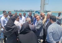 بازدید مدیر کل دفتر امور مرزی و مرزنشینان وزارت کشور از بندر سیریک