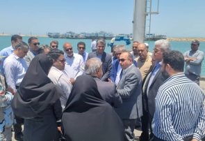 بازدید مدیر کل دفتر امور مرزی و مرزنشینان وزارت کشور از بندر سیریک