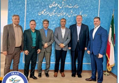 رئیس هیات کاراته استان با مدیرکل ورزش وجوانان هرمزگان دیدار نمود