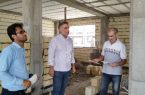 بازدید نظارتی بسیج مهندسین میناب از پروژه‌های نهضت ملی مسکن