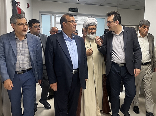 افتتاح بخش‌های جدید بیمارستان فارابی و آغاز ساخت درمانگاه زنگارد با حضور رئیس دانشگاه علوم پزشکی هرمزگان
