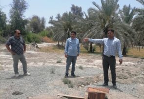 بازدید کارشناسان بهره‌برداری و پیمانکاران از اتاق‌های چاه کمک‌ کانال در روستاهای میناب