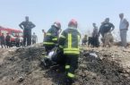 حریق خودرو حامل سوخت یک فوتی بر جای گذاشت
