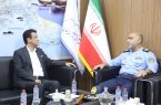دیدار فرمانده پایگاه نهم شکاری شهید عبدالکریمی بندرعباس با مدیرکل آموزش و پرورش استان هرمزگان