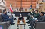 دیدار مدیرعامل ایزوایکو با فرمانده سپاه ناحیه بندرعباس در راستای تعاملات استانی