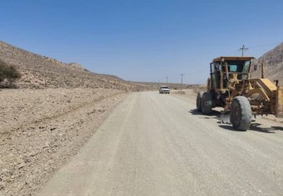 پیشرفت ۷۵ درصدی در تکمیل محور روستایی دراگاه شهرستان حاجی‌آباد هرمزگان