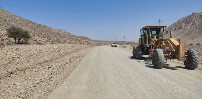 پیشرفت ۷۵ درصدی در تکمیل محور روستایی دراگاه شهرستان حاجی‌آباد هرمزگان