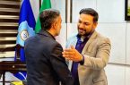 دیدار و گفتگوی صمیمی  مدیرعامل شرکت جهاد خانه‌سازی رزمندگان هرمزگان با سرپرست جدید بانک سپه منطقه هرمزگان