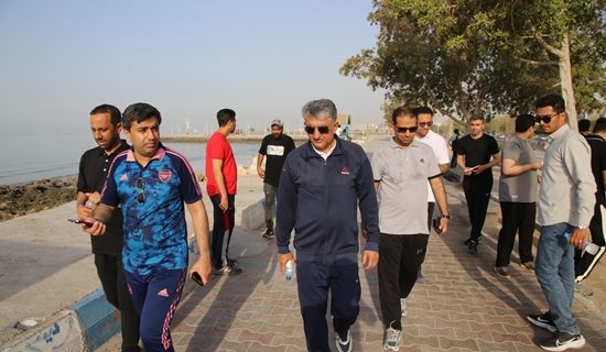 بازدید صبحگاهی شهردار بندرعباس از نوار ساحلی با تأکید بر بهسازی و زیباسازی