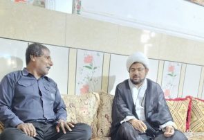 دیدار رئیس بنیاد شهید و امور ایثارگران میناب با خانواده‌های معظم شهدا و ایثارگران