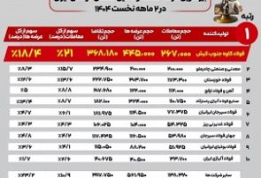 فولاد کاوه جنوب کیش پیشتاز بازار شمش فولادی ایران در دو ماهه نخست ۱۴۰۴