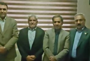 دیدار همدلانه هیات رئیسه اتاق اصناف مرکز هرمزگان با رئیس سازمان صنعت، معدن و تجارت استان به مناسبت هفته صنعت
