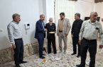 دیدار مسئولین با جانباز سرافراز شیمیایی ۷۰ درصد شهرستان رودان