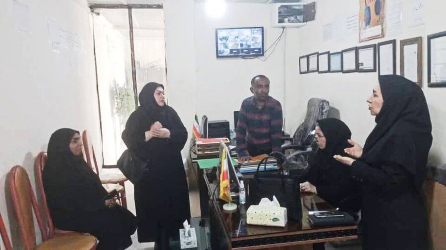بازدید از مراکز اقامتی درمان اعتیاد شهرستان میناب