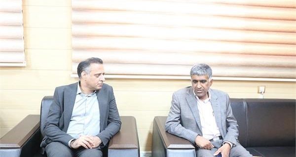 دیدار مدیرکل تعاون، کار و رفاه اجتماعی هرمزگان با فرماندار حاجی‌آباد