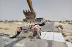بازسازی کامل پل تخریب‌شده در محور فرودگاه – طبل شهرستان قشم و بازگشایی ایمن مسیر عبور و مرور