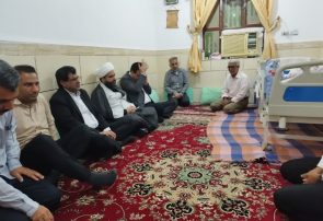 دیدار صمیمی مسئولان رودان با خانواده شهید بهرام نجفی