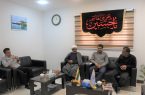 دیدار امام جمعه بخش رودخانه با مدیرکل بنیاد مسکن انقلاب اسلامی هرمزگان