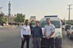 پوشش امدادی اورژانس هرمزگان در آیین وداع با شهید مدافع وطن
