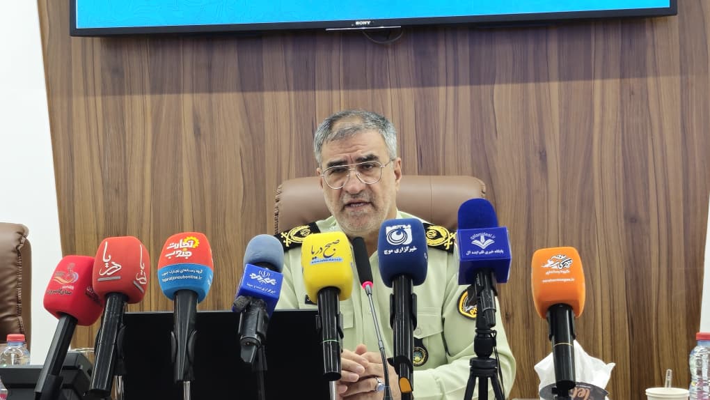 کاهش ۲۰ درصدی سرقت و ۶۵ درصدی قتل در هرمزگان / ۱۰۰ درصد کشف سرقت‌های مسلحانه