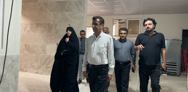 بازدید مشاور وزیر آموزش و پرورش از پروژه‌های نهضت توسعه عدالت در فضاهای آموزشی