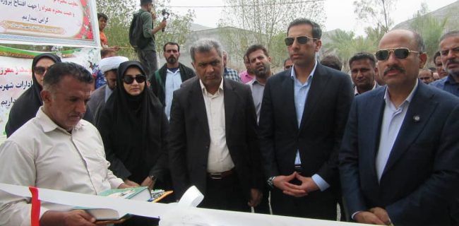 افتتاح ۵ پروژه آبرسانی در بشاگرد