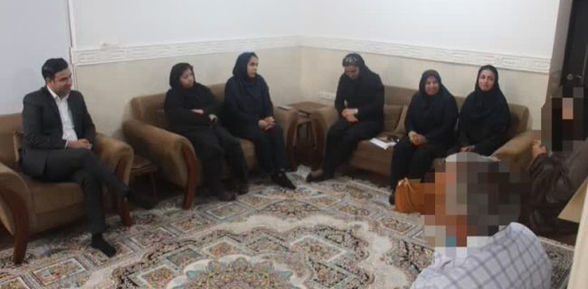 بازدید سرپرست بهزیستی شهرستان بندرعباس از منزل توانخواهان تحت پوشش