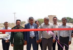 بهره برداری از یک واحد گلخانه ای سبزی و صیفی با ظرفیت تولید سالانه ۶۵۰ تن در حاجی‌آباد به مناسبت هفته دولت
