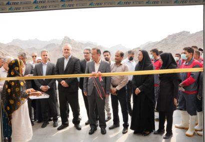 افتتاح بزرگترین کشتارگاه صنعتی طیور شرق هرمزگان با حضور معاون وزیر جهاد کشاورزی و رئیس سازمان دامپزشکی کشور